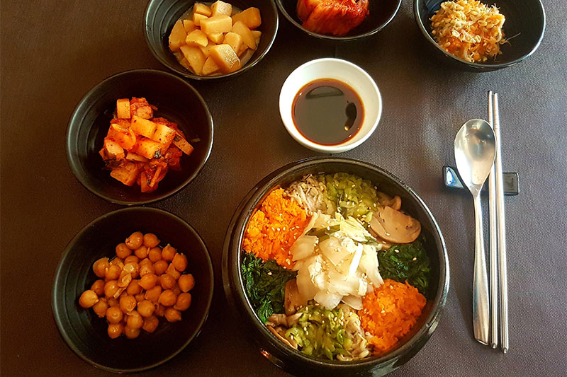 맵지 않은 김치비빔밥 | SEOUL RISTORANTE COREANO