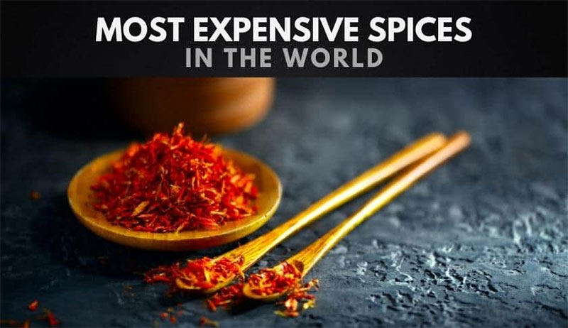 세계에서 가장 비싼 향신료 10가지