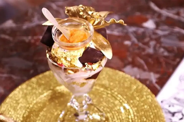 Golden Opulence Sundae: $1,000