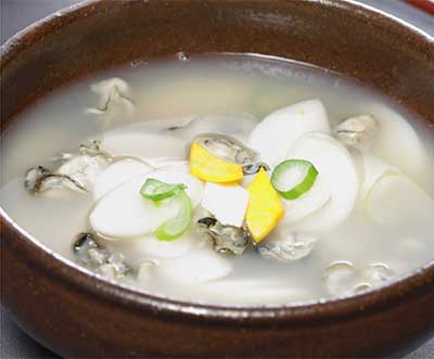 경상도 굴떡국