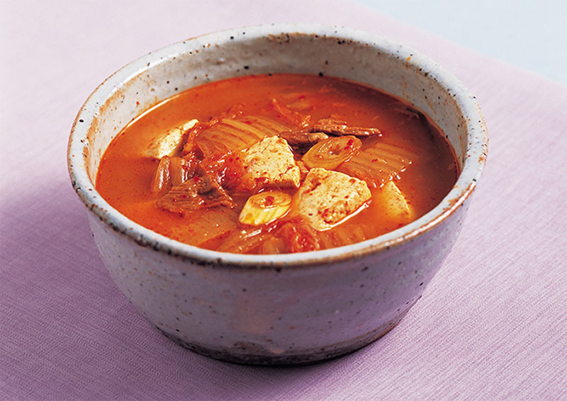 아름다운 한식 100선, 김치찌개 레시피 완성된 사진