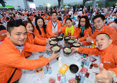 한강시민공원 삼계탕 축제