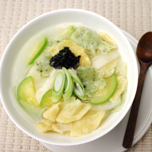 삼색수제비