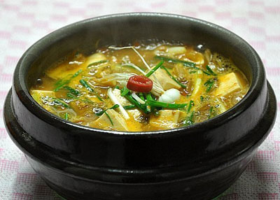 달래된장찌개