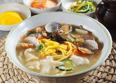 산약수제비