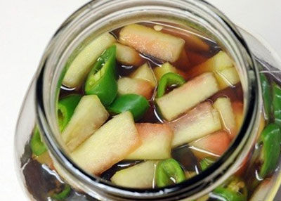 수박껍질장아찌