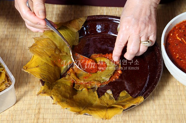 콩잎장아찌 레시피 조리순서 8-0