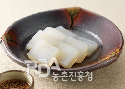 올방개묵 레시피