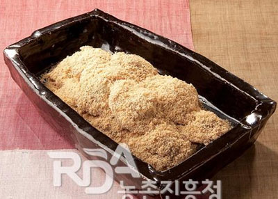 두텁떡(봉우리떡, 후병) 레시피