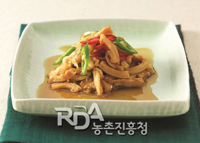 천엽볶음 레시피