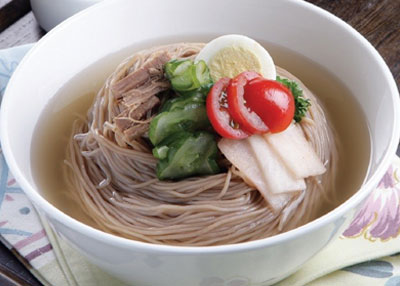 녹두메밀국수(녹두칼국수) 레시피