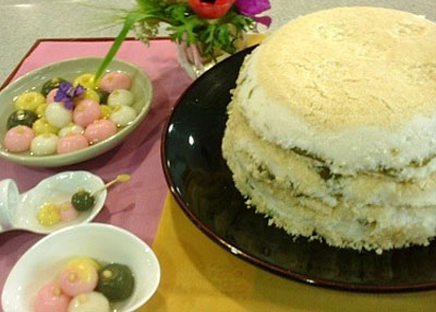 상치떡(상추떡) 레시피