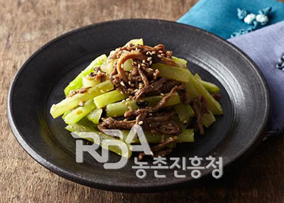 오이갑장과 레시피
