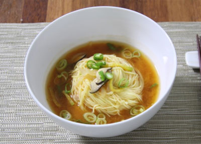 된장국수 레시피