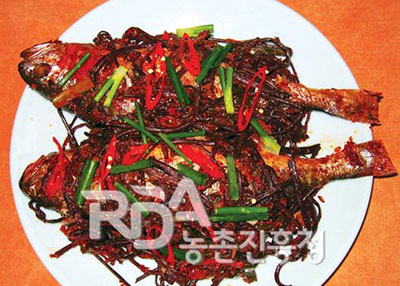 조기고사리찜 레시피