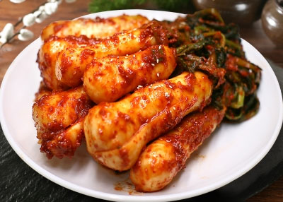 초롱무김치 레시피