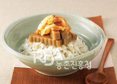새재묵조밥 레시피