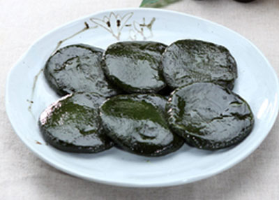 모시떡 레시피