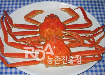 대게찜(울진대게찜) 레시피