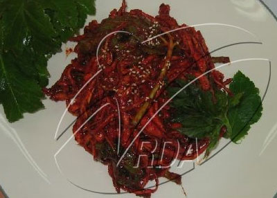 당귀잎장아찌 레시피