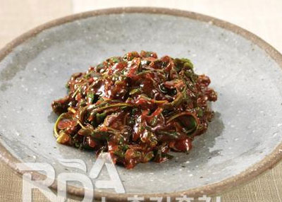 초피잎장아찌(제피잎장아찌) 레시피