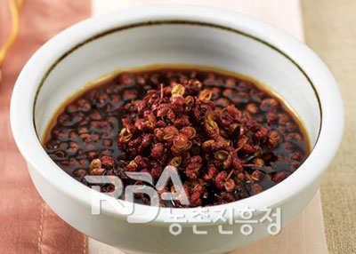 산초장아찌 레시피