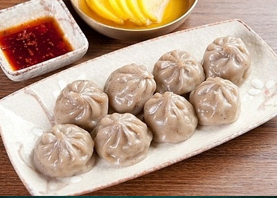 메밀만두(무생채피만두) 레시피
