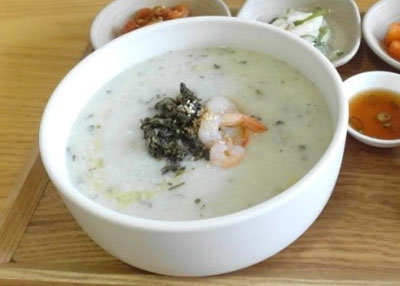 산나물죽 레시피