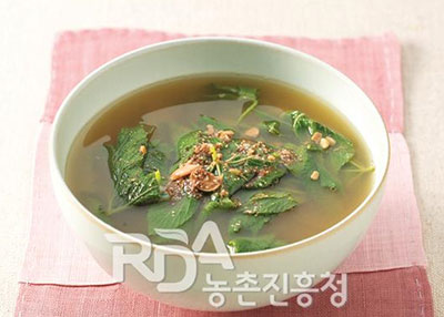 엉겅퀴해장국 레시피