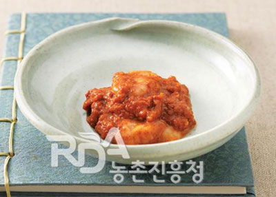 물메기알젓 레시피