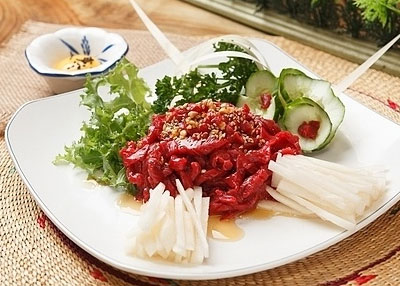 쇠고기육회 레시피