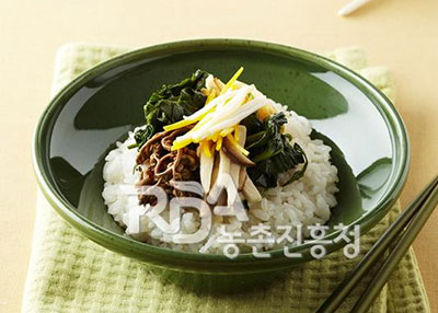 주왕산산채비빔밥 레시피
