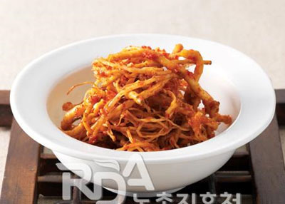 속새김치 레시피