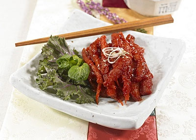 더덕무침(더덕생채) 레시피