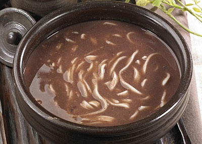 팥국수 레시피