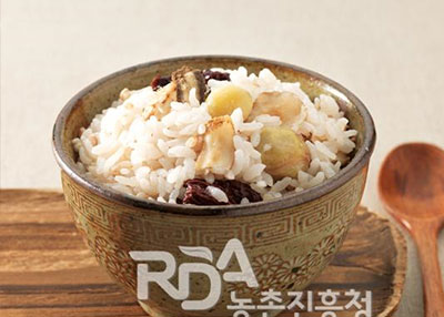 송이돌솥밥 레시피