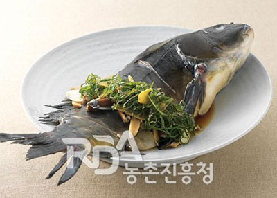 황기향어찜 레시피