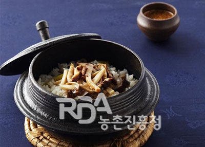 버섯밥 레시피