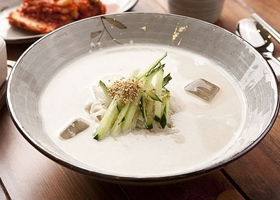 옥수수콩물국수 레시피