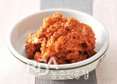 전갱이식해(맹이식해) 레시피