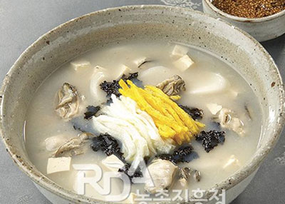 굴떡국 레시피