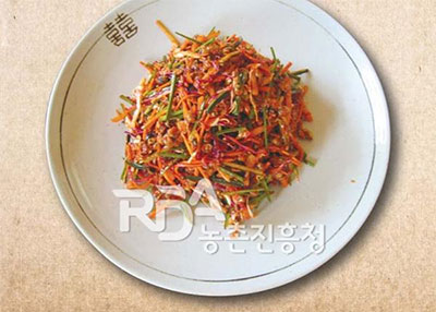 재첩회 레시피