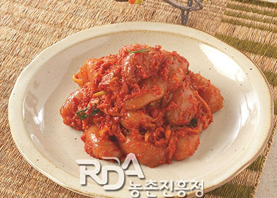 명란채김치 레시피