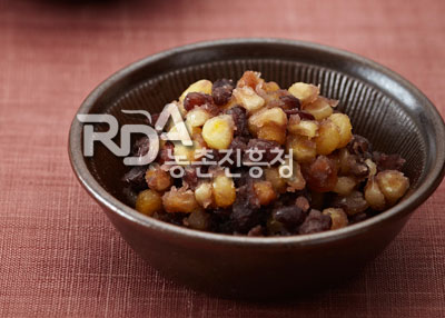 찰옥수수능근밥 레시피