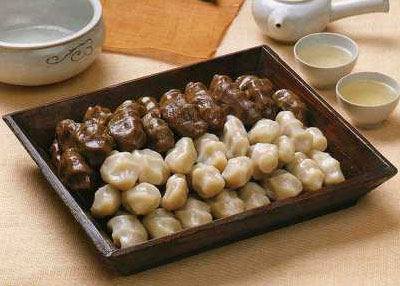 칡송편 레시피