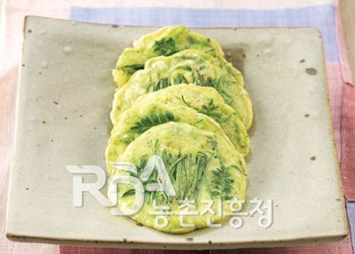 초피잎전(제피잎전) 레시피