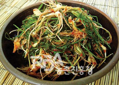 달래김치 레시피