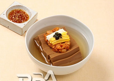 칡묵무침 레시피