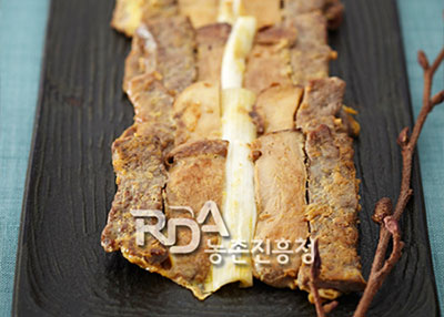 송이버섯산적 레시피