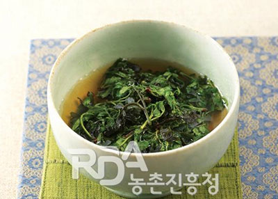 초피장아찌 레시피